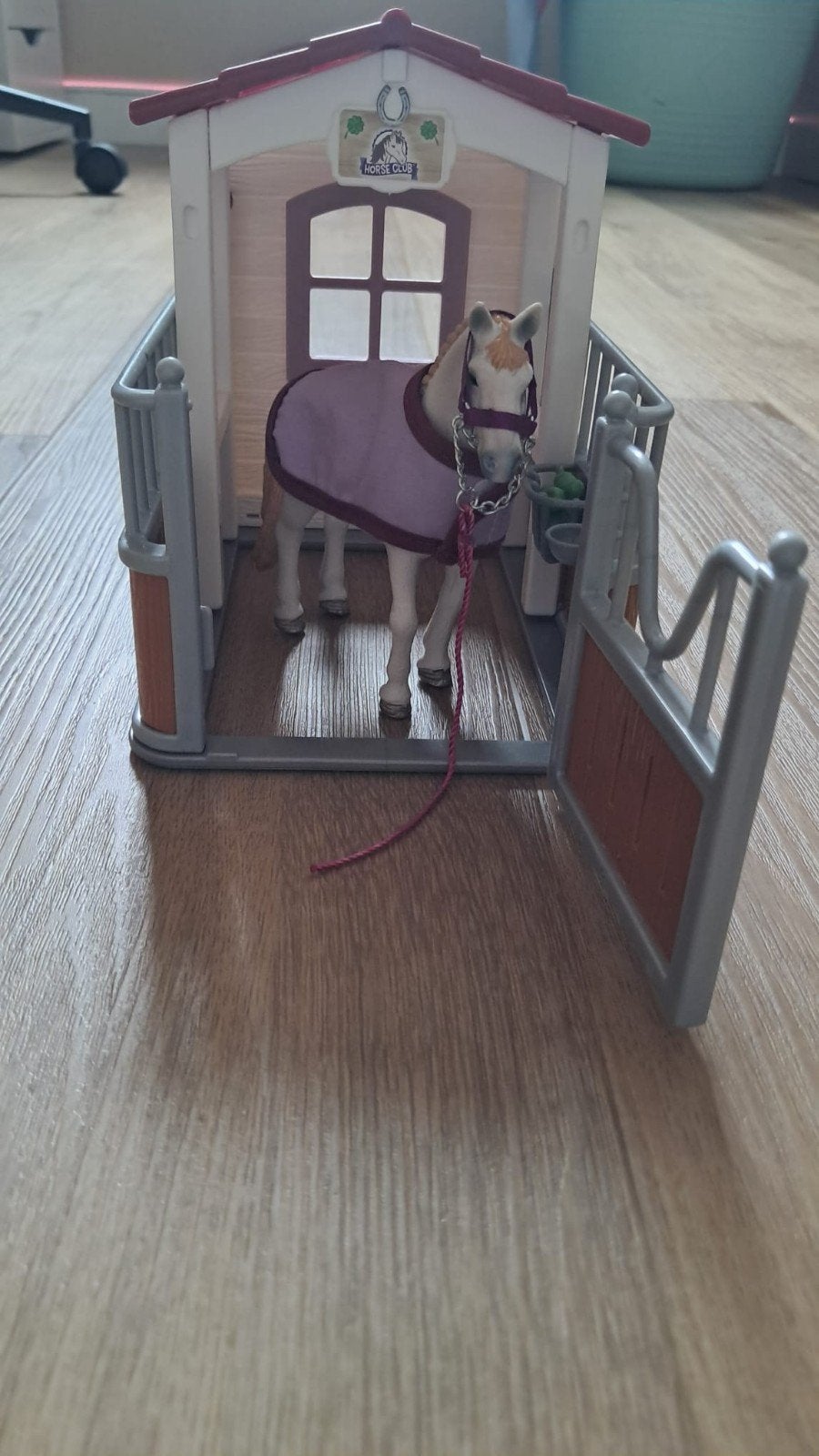 Schleich Horse Club Paardenbox met Lusitano Merrie, Ophalen of Verzenden, Zo goed als nieuw