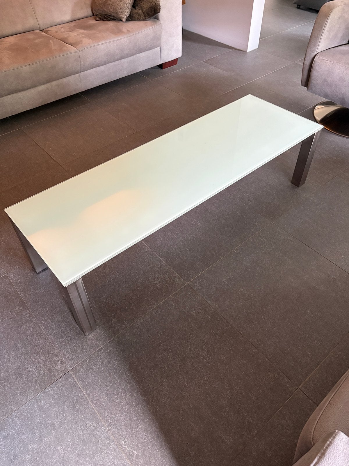 Te koop: salontafel, Ophalen, 100 tot 150 cm, 50 tot 100 cm, Zo goed als nieuw