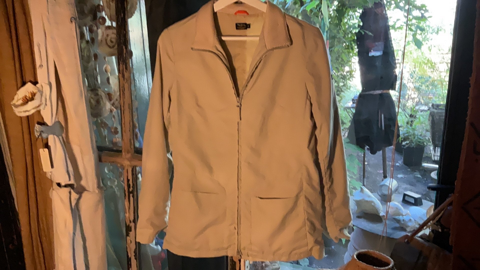 VINTAGE WINDJACK PEPE JEANS. KLEINE MAAT, Ophalen, Zo goed als nieuw, Maat 36 (S), Beige
