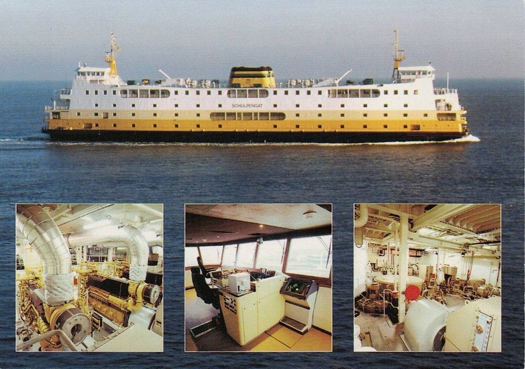 Texel Teso veerboot Schulpengat  3, Ophalen of Verzenden, 1980 tot heden, Ongelopen, Waddeneilanden