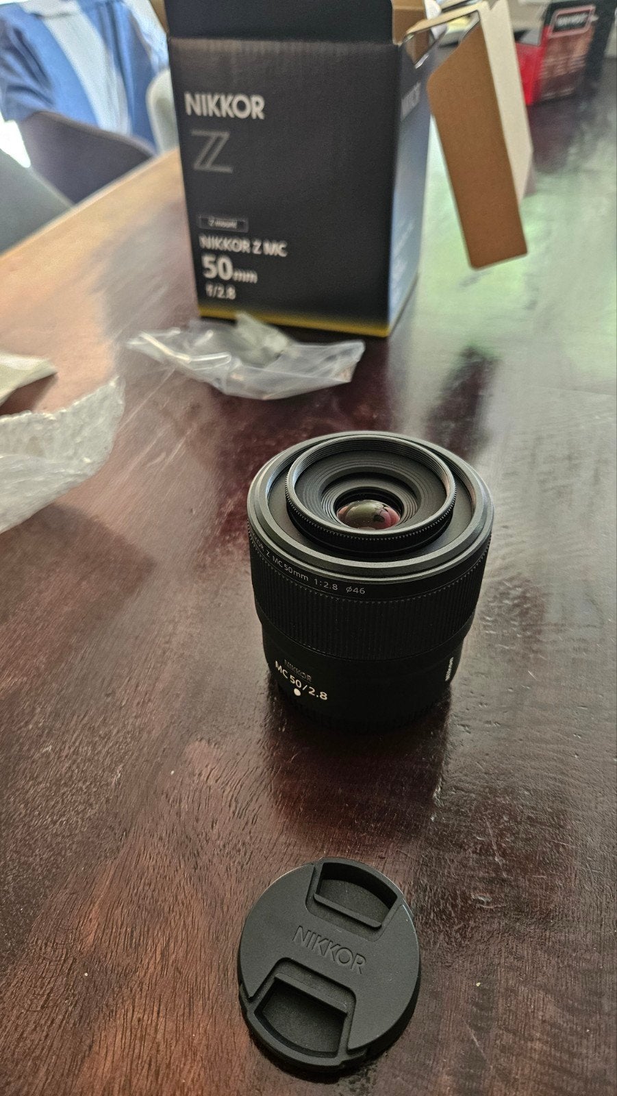 Nikon NIKKOR Z MC 50mm f/2.8 Macro Lens, Nikon Z-mount, Nikon, Ophalen of Verzenden, Zo goed als nieuw