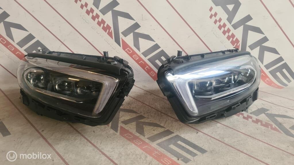 Koplampen set multibeam Mercedes A-klasse W177 A1779065403, Gebruikt, Mercedes-Benz, Ophalen of Verzenden
