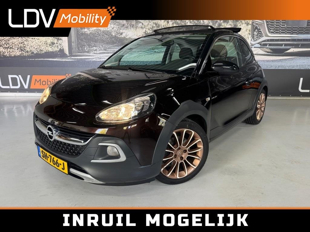 Opel ADAM 1.0 TURBO ROCKS / Cruise / Stuurverwarming / Bluet, Auto's, ADAM, 1041 kg, 4 stoelen, 116 pk
