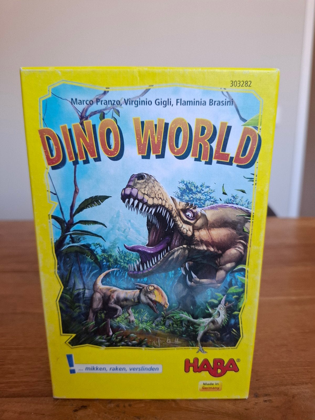 HABA Dino World bordspel - Zo goed als nieuw, Een of twee spelers, Ophalen of Verzenden, Zo goed als nieuw, HABA