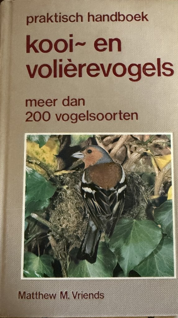 Matthew M Vriends Kooi en volierevogels meer dan 200, Verzenden, Gelezen, Bloemen, Planten en Bomen