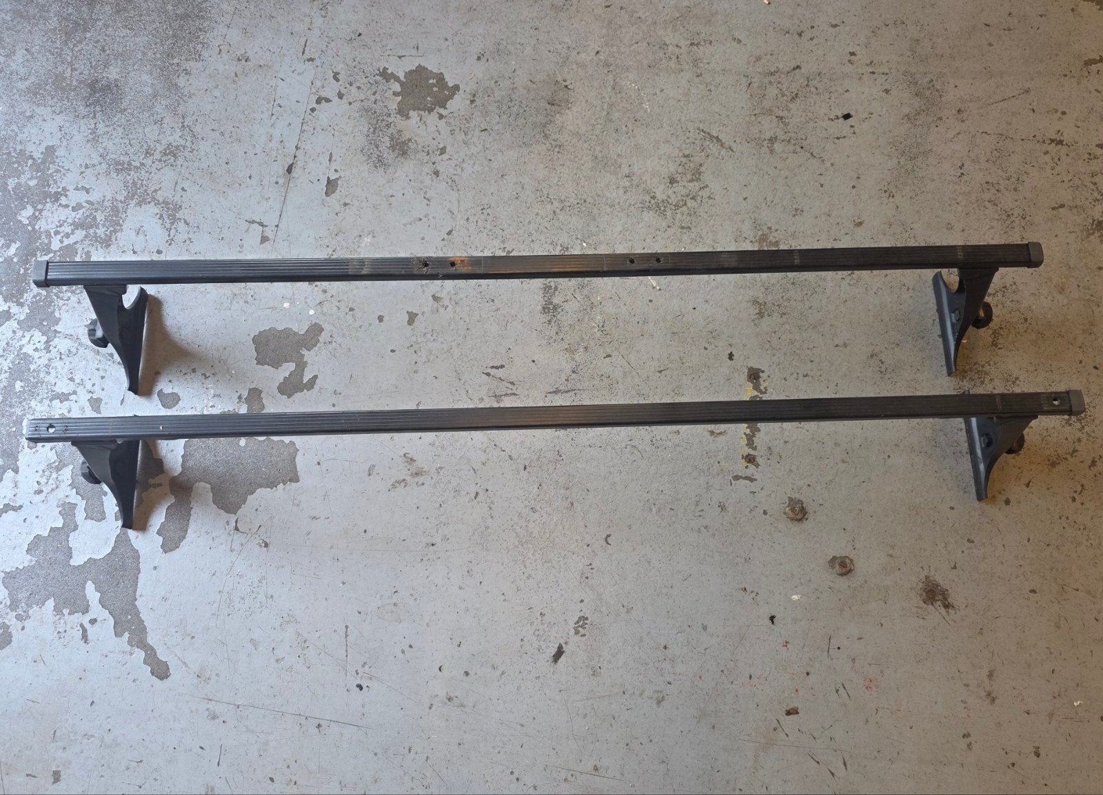 Land Rover Discovery Thule dakdragers, Ophalen
