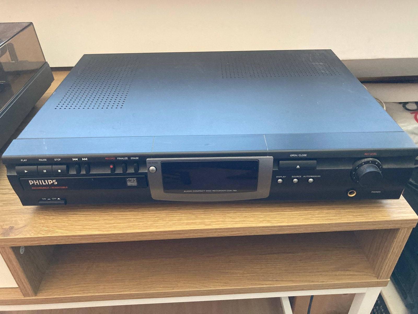 Philips CD Recorder CDR 760, Ophalen of Verzenden, Zo goed als nieuw, Philips