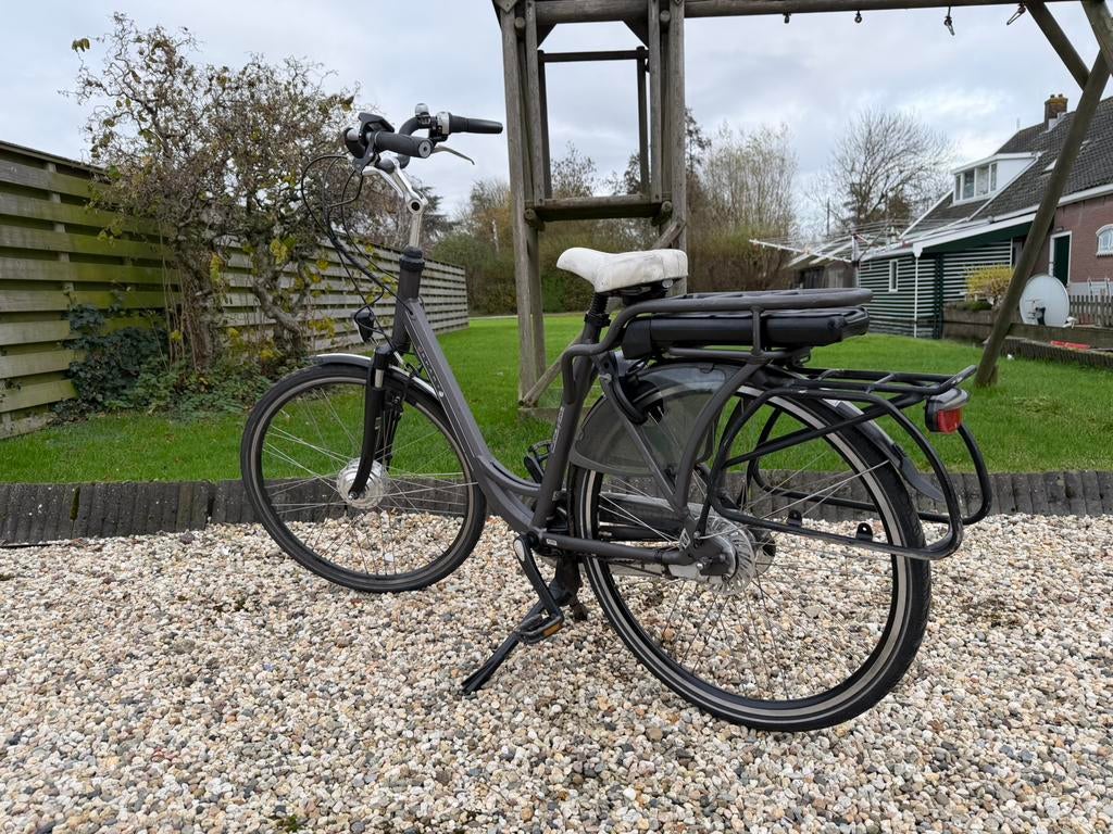 Sparta Amazone elektrische damesfiets 53, 2 zitjes, Sparta, 53 tot 56 cm, Versnellingen