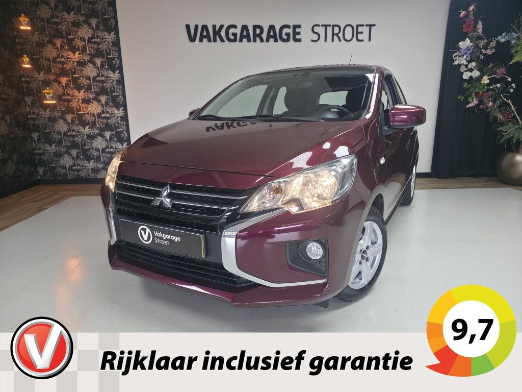 Mitsubishi Space Star 1.0 Cool+ | ac | 1e eigen.| LMV | 4 nw, Auto's, Stof, Gebruikt, Origineel Nederlands, Bedrijf