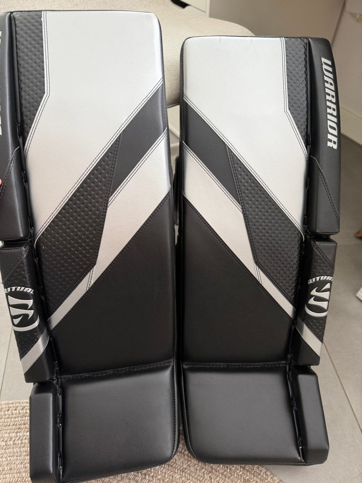 Goalie Pads Warrior G7 int 31+1, Sport en Fitness, Ophalen of Verzenden, Nieuw, Bescherming