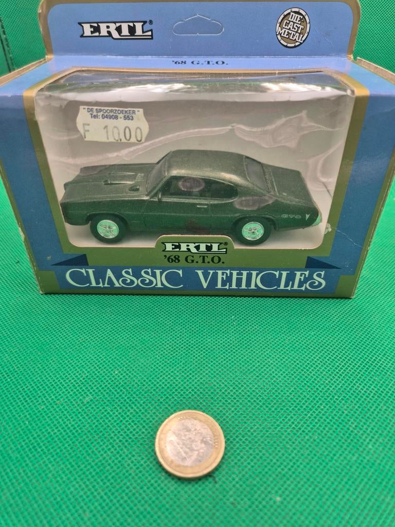 276 GTO 1968 1/43 ertl, Hobby en Vrije tijd, Modelauto's | 1:43, Ophalen of Verzenden, Zo goed als nieuw, Auto