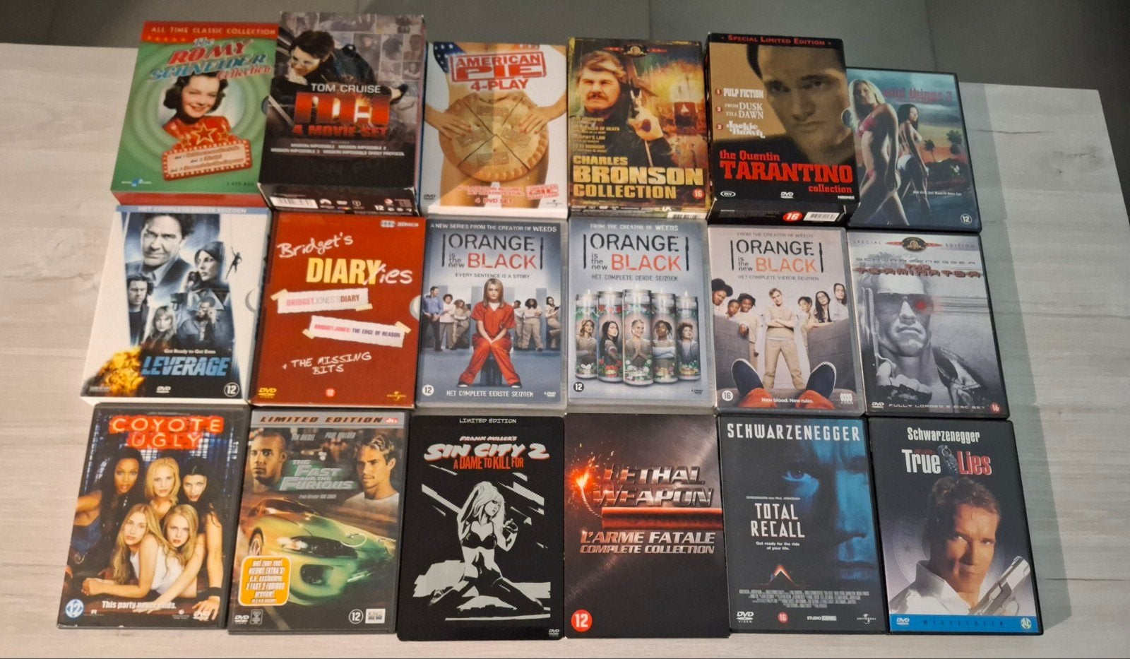 dvd collectie allerlei speelfilms series boxen in een set, Cd's en Dvd's, Alle leeftijden, Ophalen of Verzenden, Zo goed als nieuw