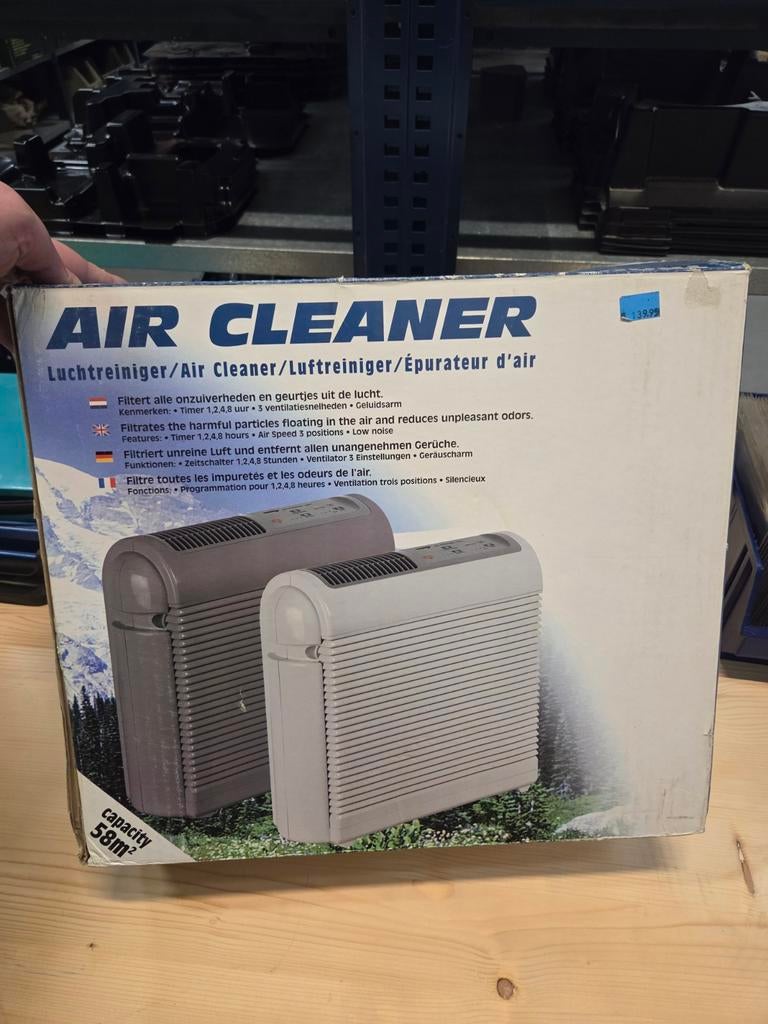 Air Cleaner Luchtreiniger AC-2301 Wit - Nieuw in doos, Witgoed en Apparatuur, Luchtbehandelingsapparatuur, Nieuw, Luchtreiniger