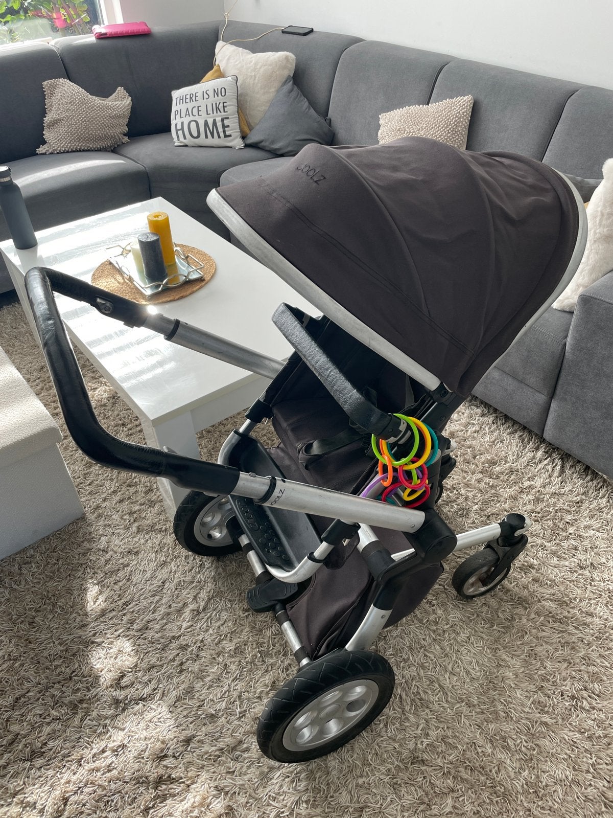 Joolz Kinderwagen 3-in-1 Compleet wieg, Zitje, Autostoeltje, Ophalen, Zo goed als nieuw, Overige merken