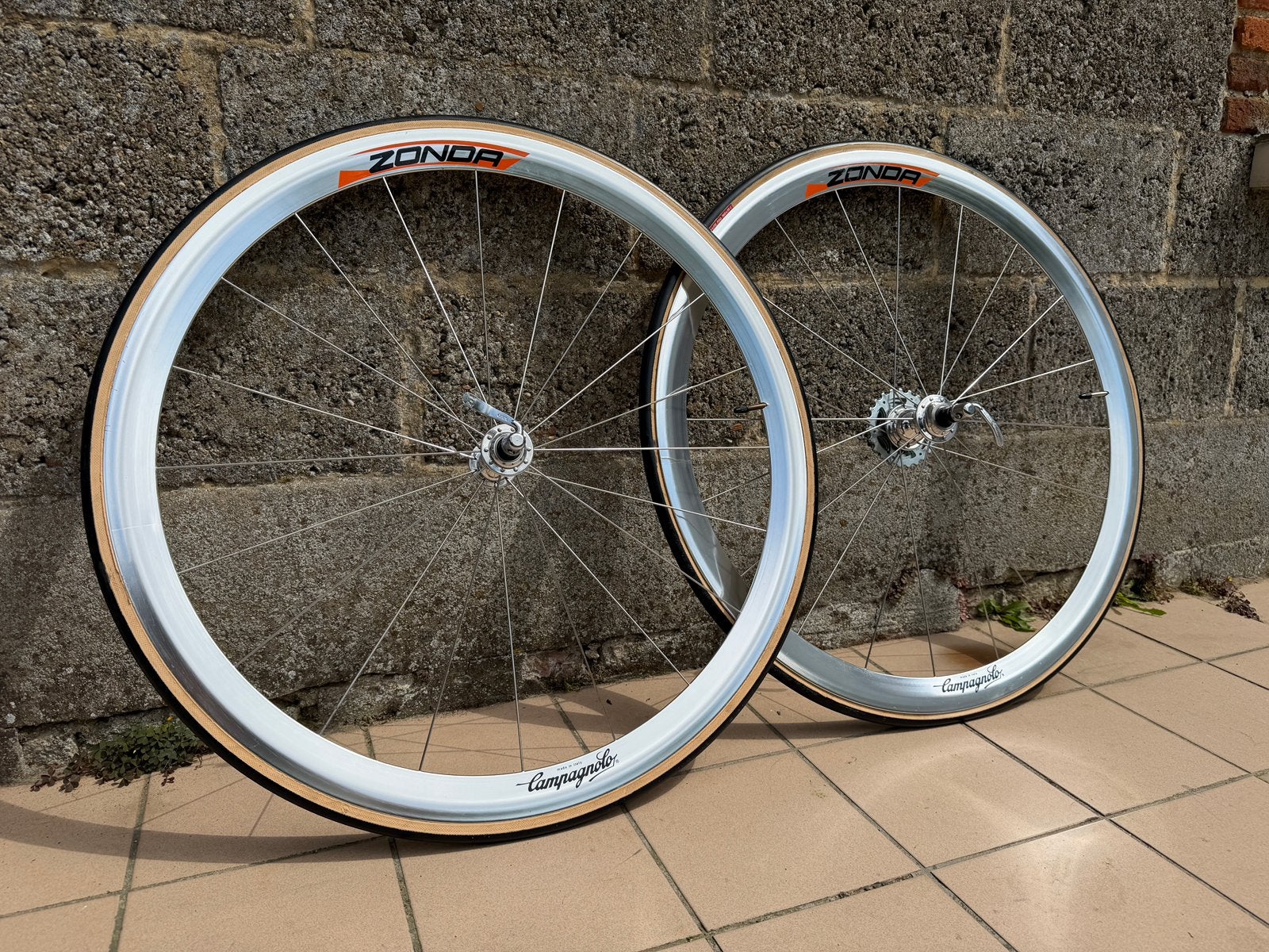 Campagnolo Zonda Wielset MINT condition, Fietsen en Brommers, Ophalen of Verzenden, Zo goed als nieuw