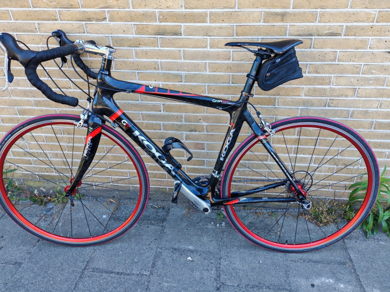 Koga Miyata GranRacer racefiets - Carbon frame, Fietsen en Brommers, Fietsen | Racefietsen, 28 inch, Gebruikt, Carbon, Ophalen of Verzenden