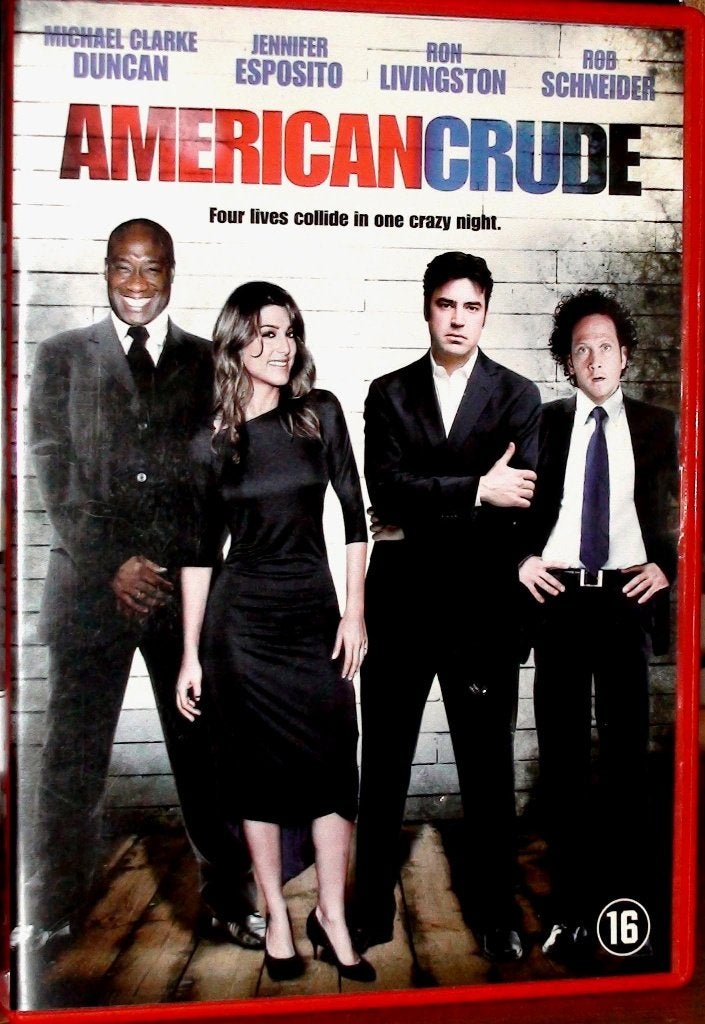 dvd american crude, Cd's en Dvd's, Vanaf 16 jaar, Ophalen of Verzenden, Zo goed als nieuw, Actiekomedie