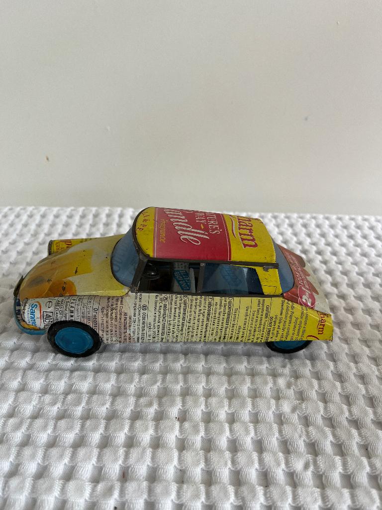 DS Citroën modelauto recycle blik (5), Hobby en Vrije tijd, Modelauto's | 1:43, Zo goed als nieuw, Auto, Overige merken, Ophalen of Verzenden