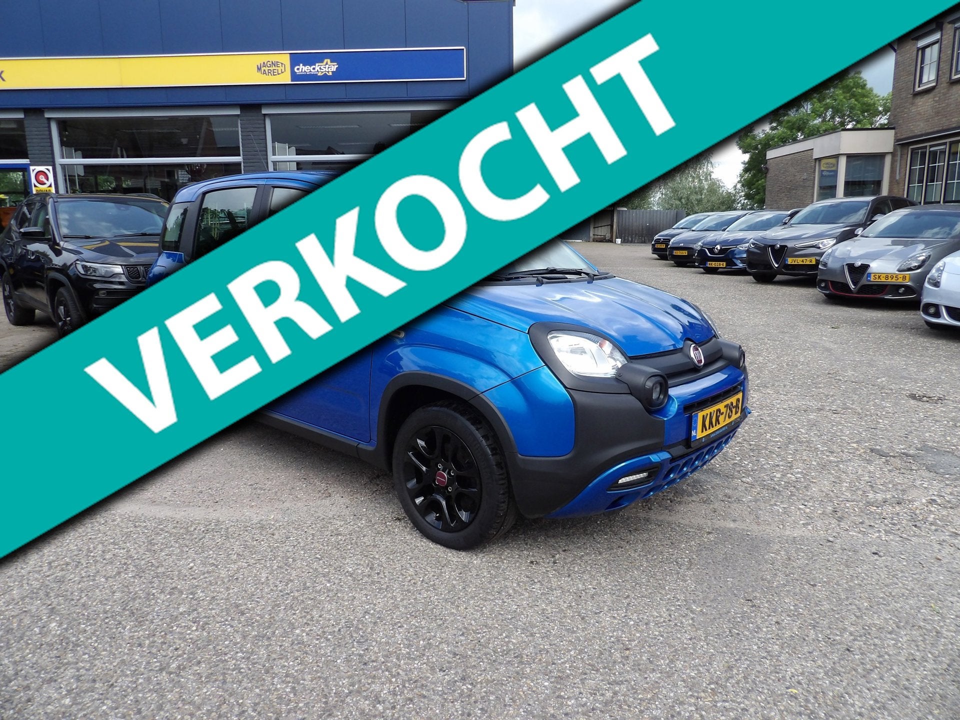 Fiat Panda 1.0 Hybrid City Plus / Rijklaarprijs, Voorwielaandrijving, 12 maanden, Stof, Gebruikt