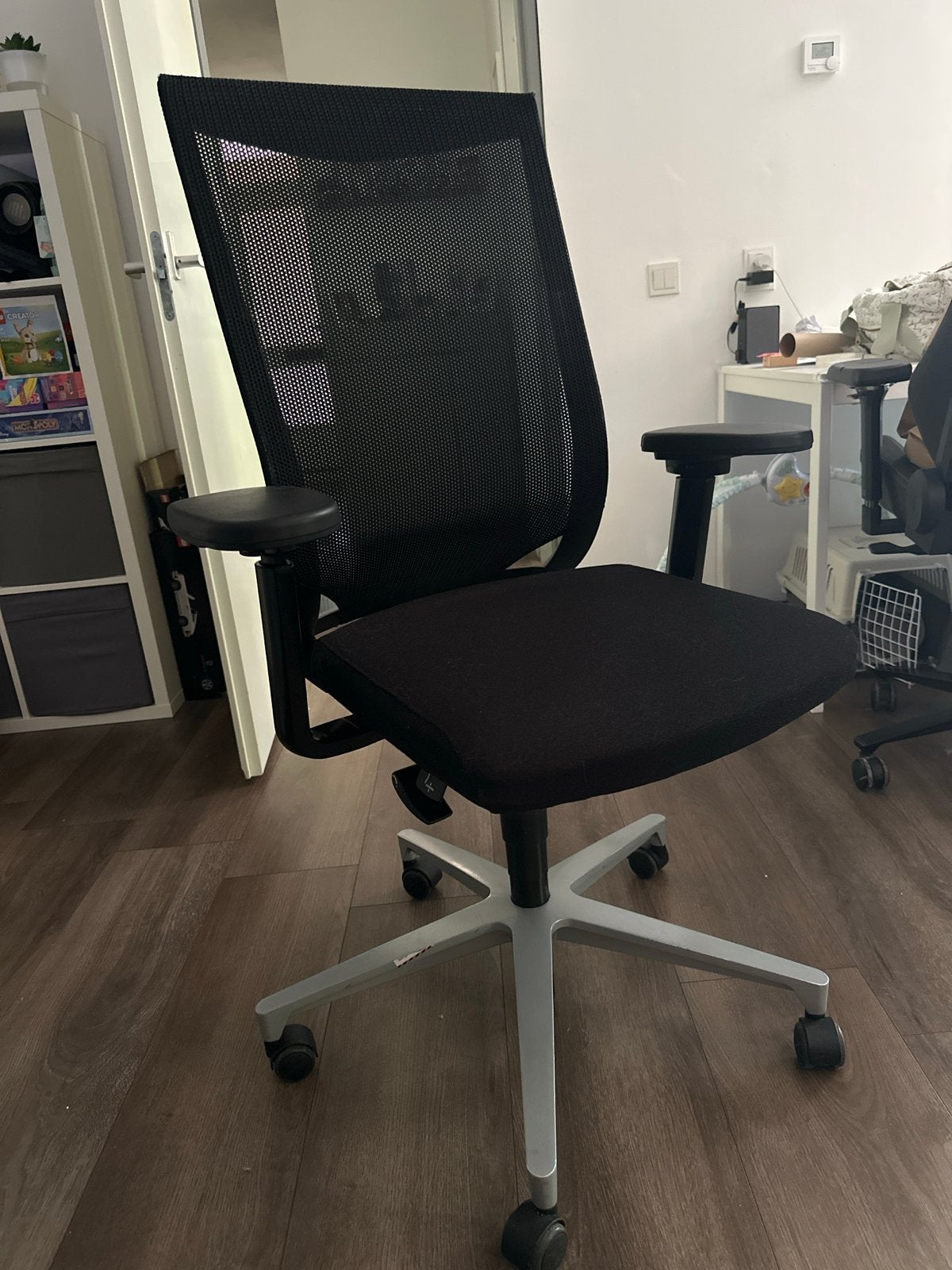 Klöber Bureaustoel - Ergonomisch en Verstelbaar, Huis en Inrichting, Bureaustoelen, Ophalen, Zwart, Zo goed als nieuw, Bureaustoel
