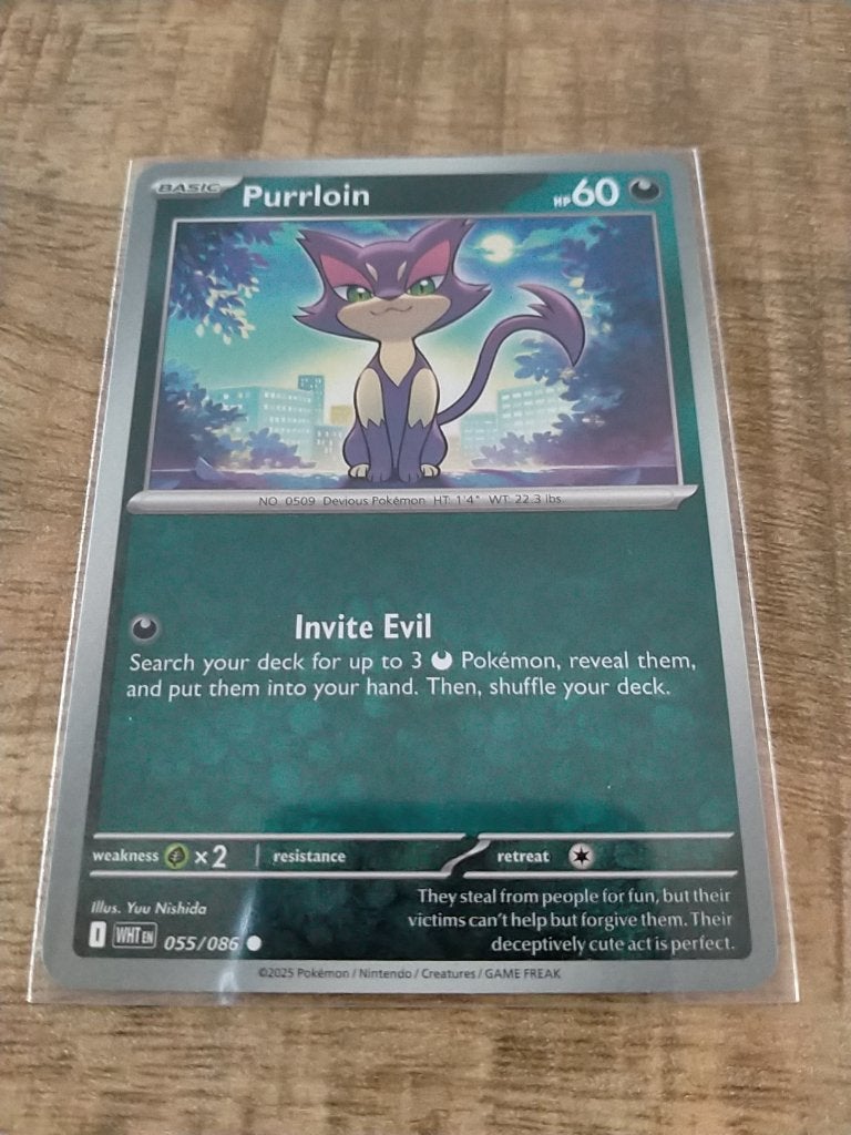Pokemon White Flare , Purrloin 55/86, Verzenden, Nieuw, Losse kaart