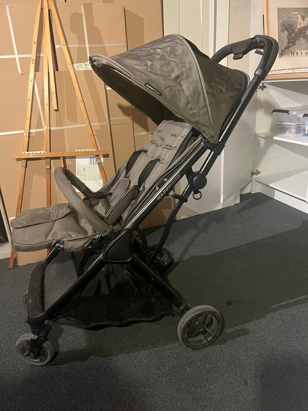 HappyOne buggy met zonnekap en verstelbare rugleuning, Ophalen, Gebruikt, Overige merken, Verstelbare rugleuning