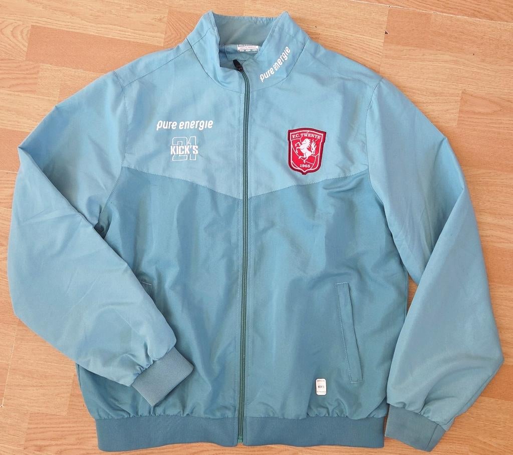 Mooie FC Twente jas, maat M., Ophalen of Verzenden, Zo goed als nieuw, Blauw