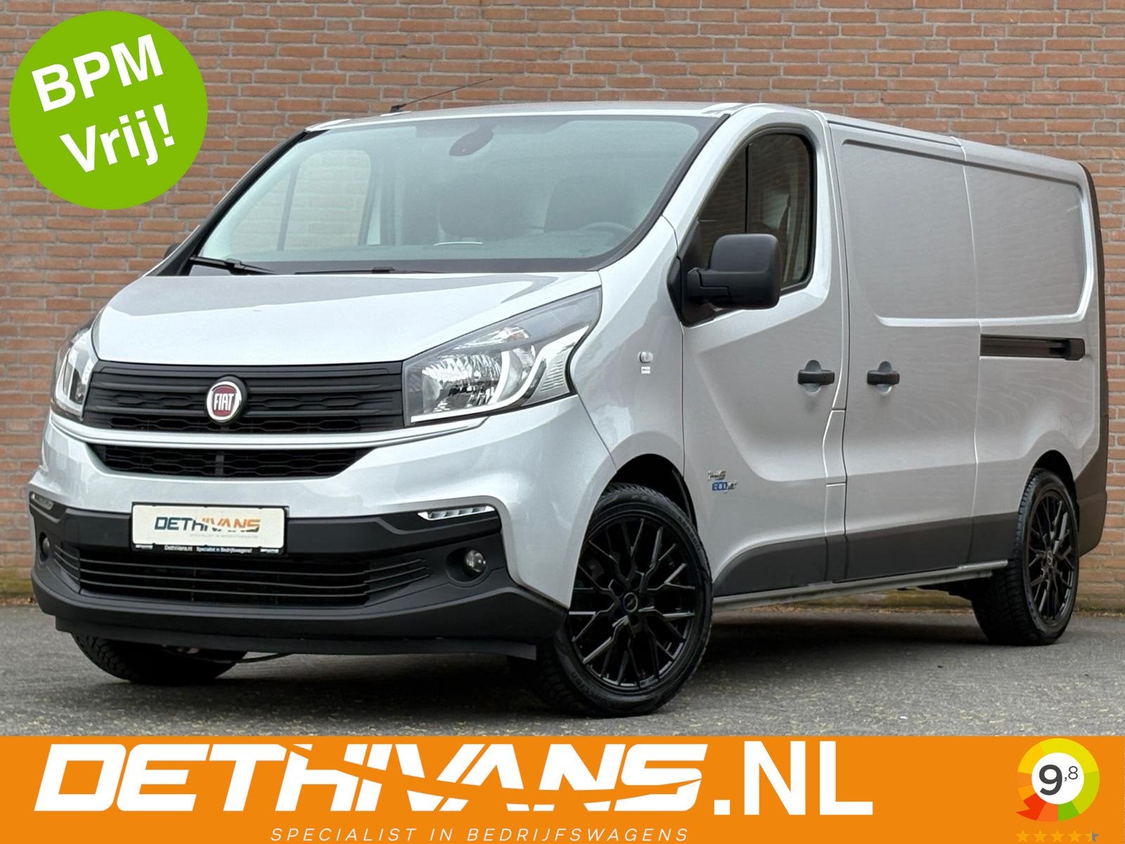 Fiat Talento 2.0MJ 145PK Lang / 2x Schuifdeur / Camera / Cru, Voorwielaandrijving, 145 pk, Stof, Gebruikt