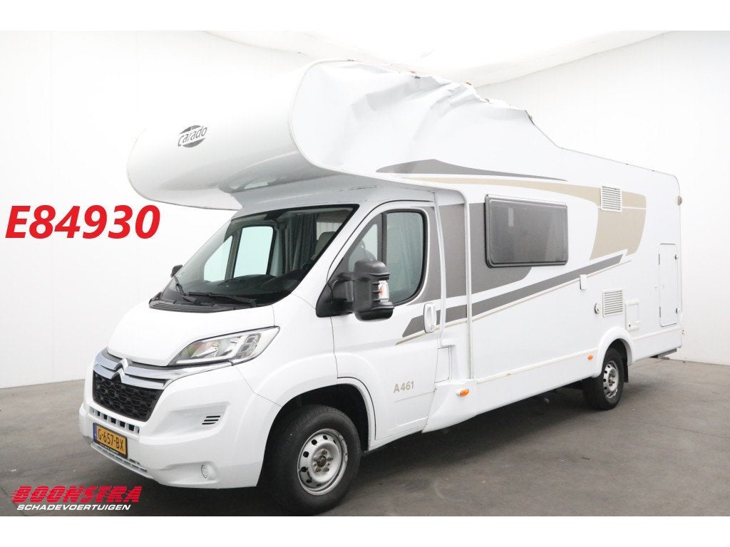 Carado A 461 2.0 HDI Navi Dakairco Stapelbed Camera 65.417km, Boonstra Schadevoertuigen, Luifel, 7 tot 8 meter, Bedrijf
