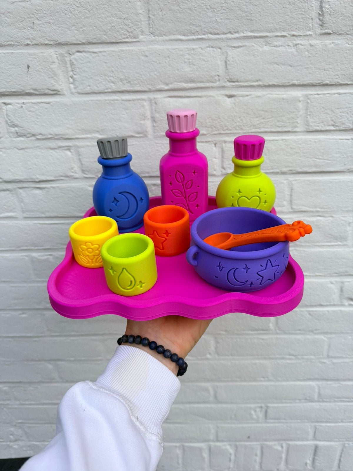 Potion set sensory play thema Halloween, Kinderen en Baby's, Ophalen of Verzenden, Nieuw, Ontdekken