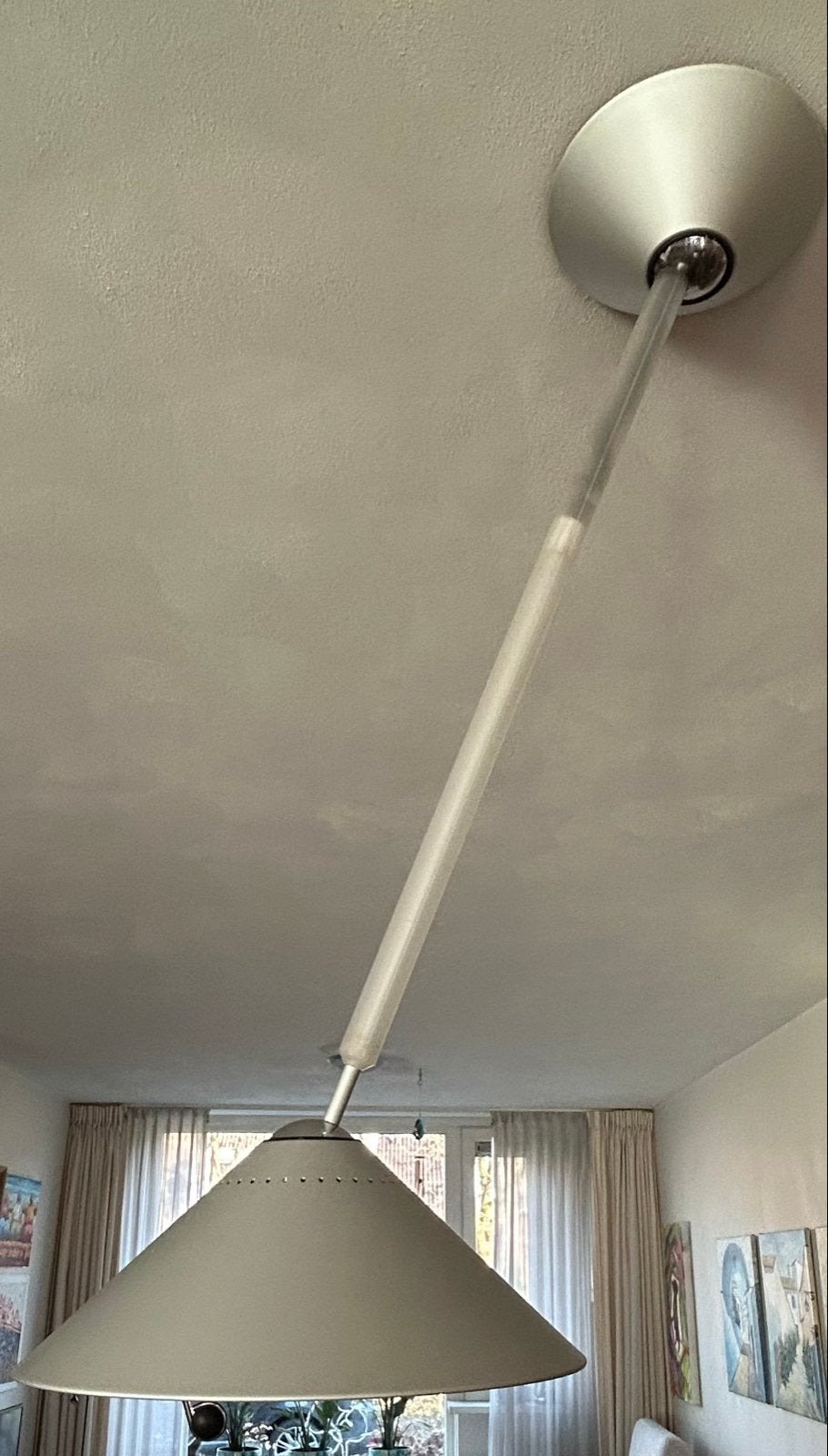 Italiaanse design lamp Lumina Flip - Aluminium, Ophalen, Gebruikt, Metaal