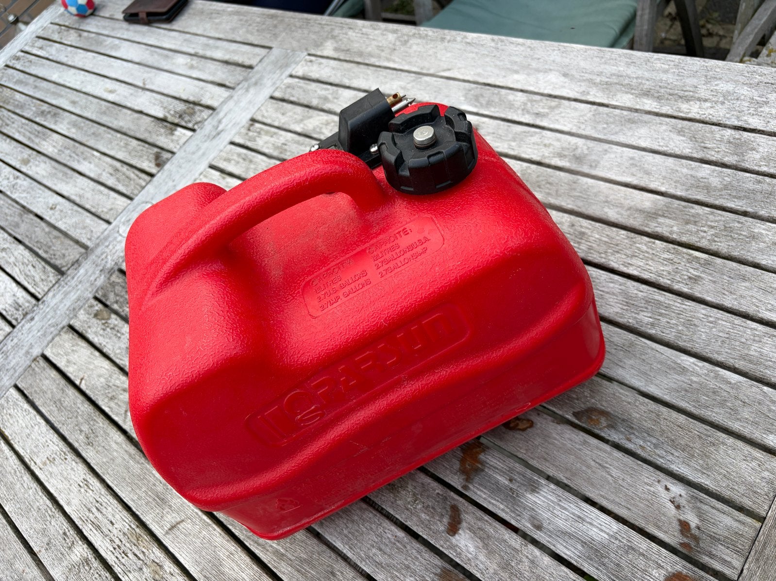 Yamaha buitenboordmotor brandstoftank 12 liter, Watersport en Boten, Accessoires en Onderhoud, Ophalen, Zo goed als nieuw, Motor en Techniek