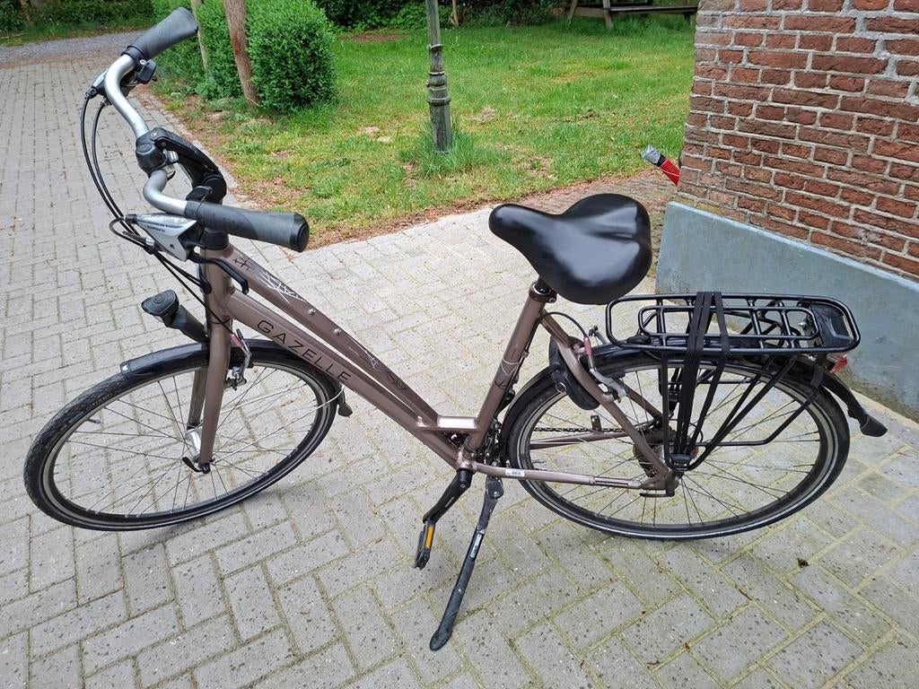 Gazelle Damesfiets 57 cm - 21 Versnellingen, Fietsen en Brommers, Fietsen | Dames | Damesfietsen, Gebruikt, Versnellingen, Gazelle