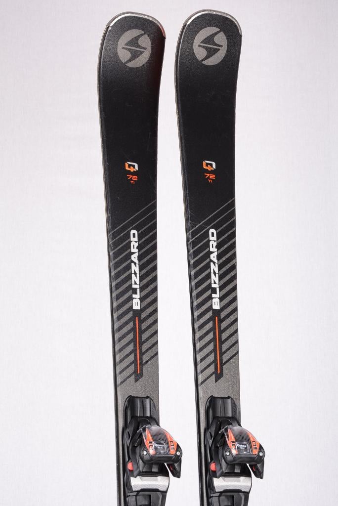 154 ski's BLIZZARD QUATTRO 72 Ti, Woodcore, titan, Overige merken, 140 tot 160 cm, Gebruikt, Ophalen of Verzenden