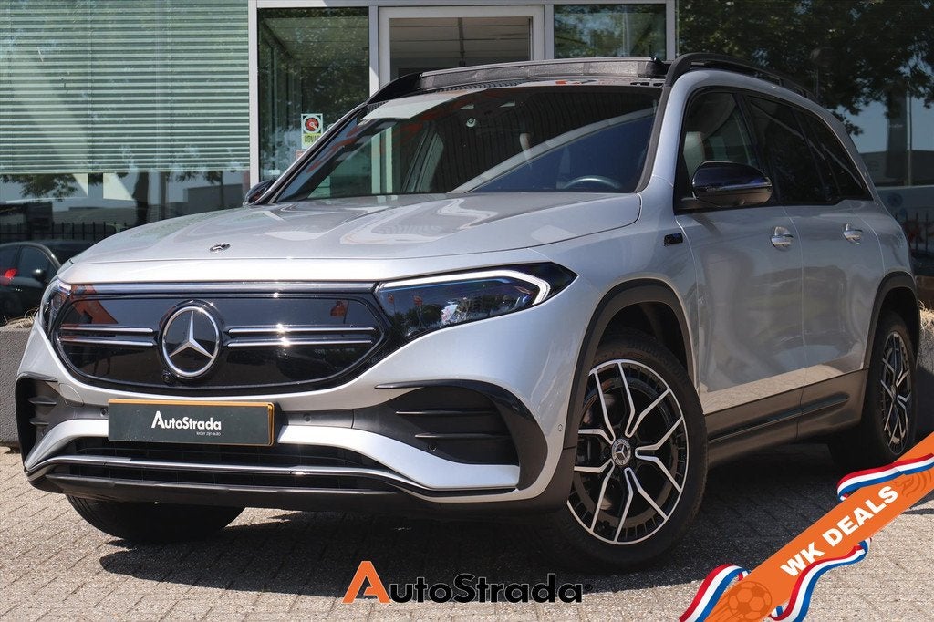 Mercedes EQB 300 AMG-LINE 228pk 4MATIC I Night Pakket I Pano, Auto's, Mercedes-Benz, 228 pk, Gebruikt, 435 min, Origineel Nederlands