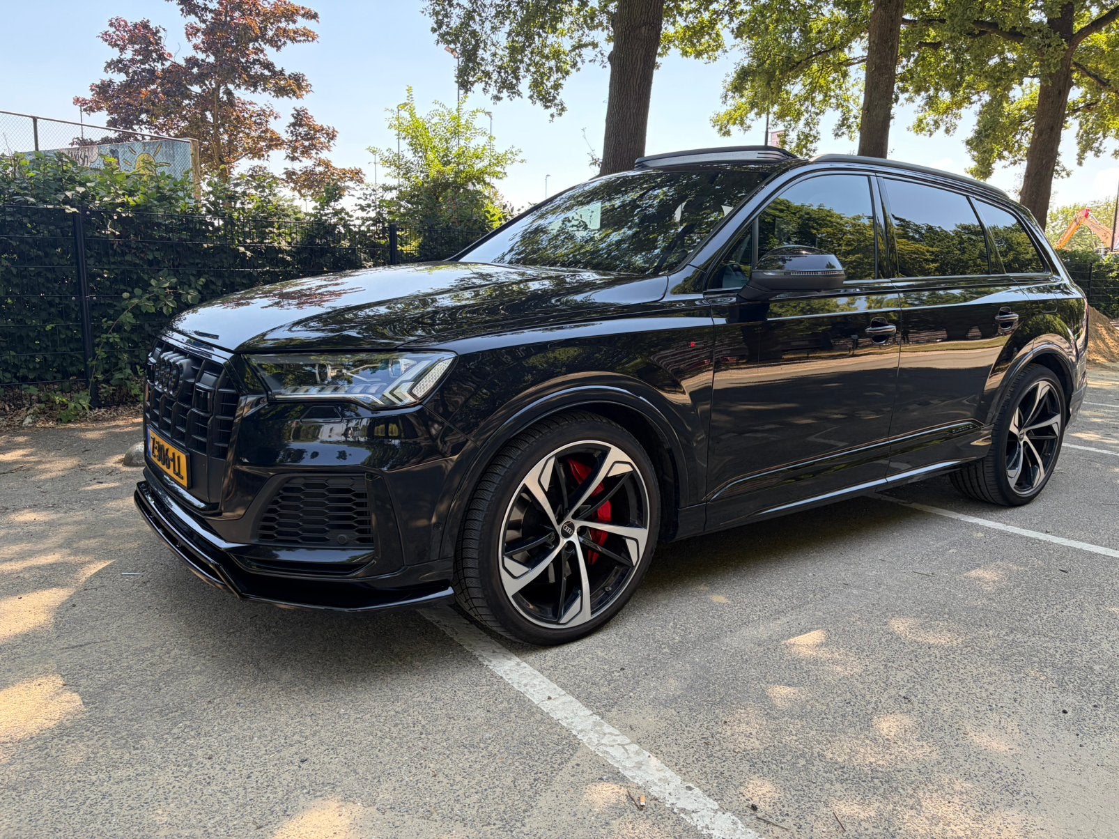 Audi Q7 55 Tfsi e 2x S line + SQ7 exterieur Full Option!, Auto's, Audi, Automaat, 2995 cc, Plug-in hybride, SUV of Terreinwagen