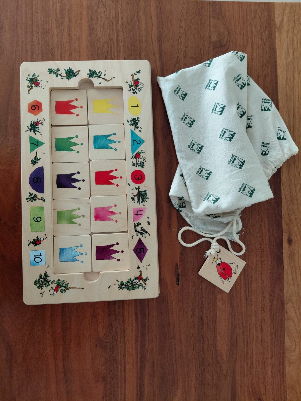 Puzzel Janbibejan., Kinderen en Baby's, Speelgoed | Kinderpuzzels, Ophalen, 10 tot 50 stukjes, Van hout