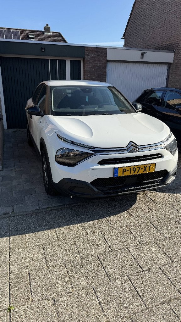 Citroën eC4 50kWh 2022 Wit leaseovername | lease take over, Auto's, Zwart, Multifunctioneel stuurwiel, Wit, Origineel Nederlands