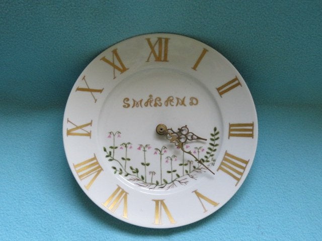Vintage handgemaakte klok Småland Zweden, Ophalen of Verzenden