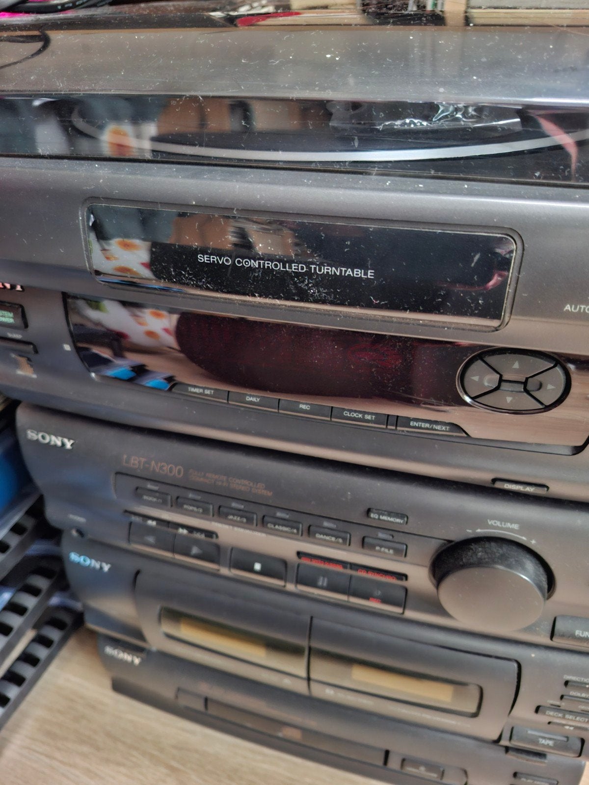 Sony Stereotoren & Platenspeler met 2 Boxen, Ophalen, Gebruikt, Sony