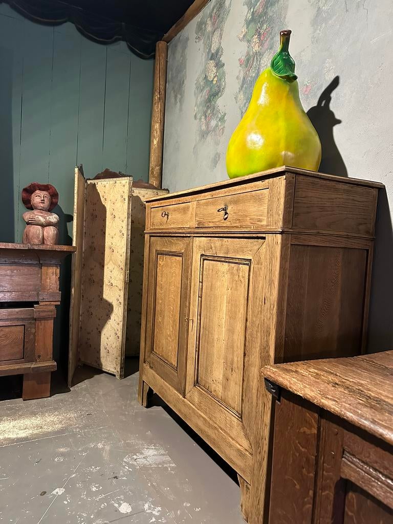 "HENDRICKX " Eiken Commode Kast., Antiek en Kunst, Ophalen of Verzenden