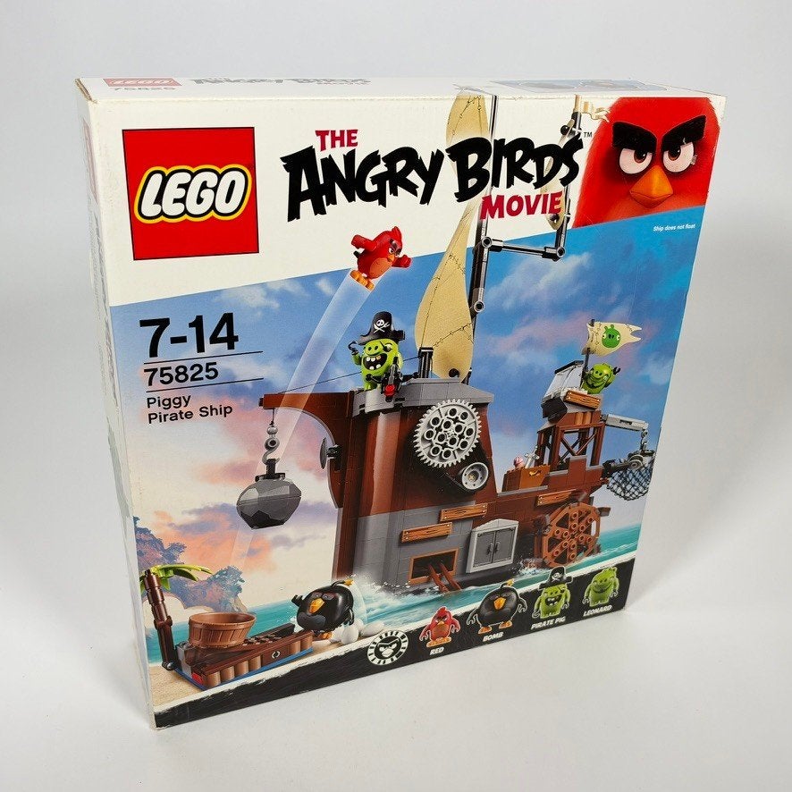 LEGO Angry Birds 75825 Piggy Pirate Ship (Nieuw), Kinderen en Baby's, Overige thema's, Lego, Nieuw, Ophalen of Verzenden
