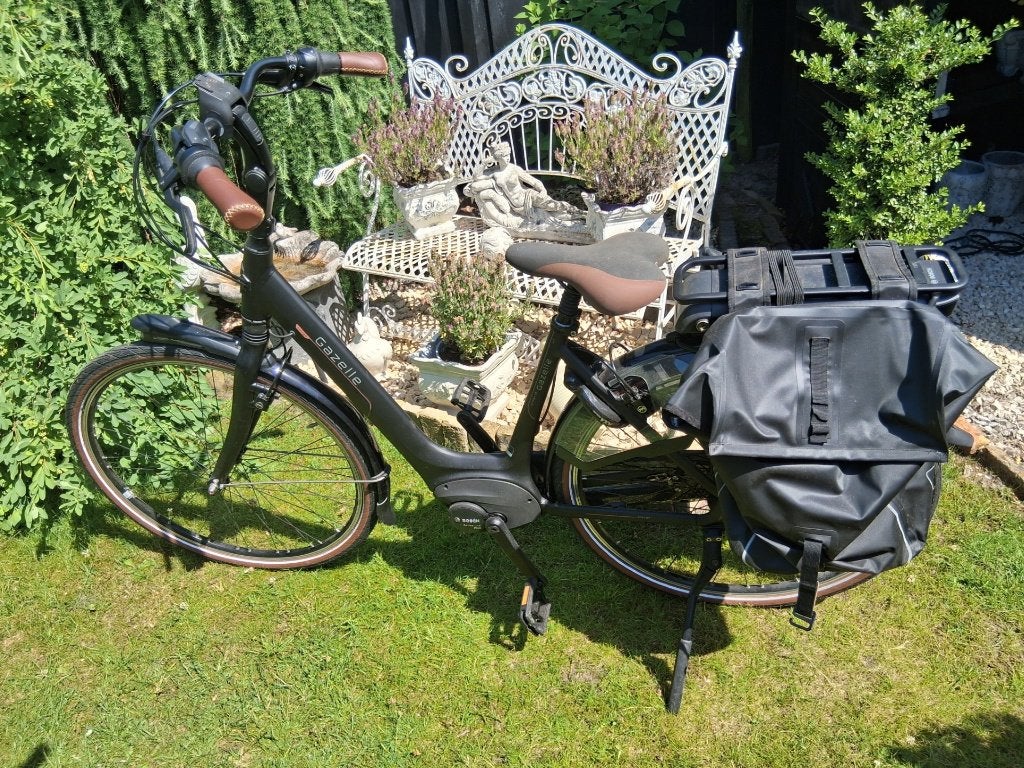 Electrische dames fiets, Ophalen, 47 tot 50 cm, Versnellingen, Zo goed als nieuw