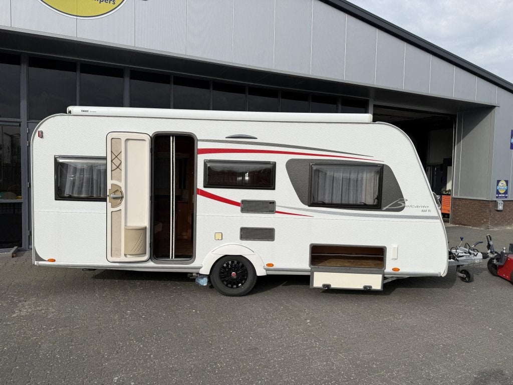 Bürstner Belcanto 460 TL 2 Aparte bedden Luifel Bomvol !!, Standaardzit, Lengtebed, Bedrijf, Bürstner
