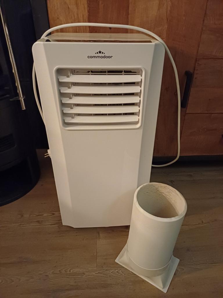Zgan Commodoor mobiele airco, Witgoed en Apparatuur, Ophalen, 3 snelheden of meer, Zo goed als nieuw, Koelen en Ontvochtigen