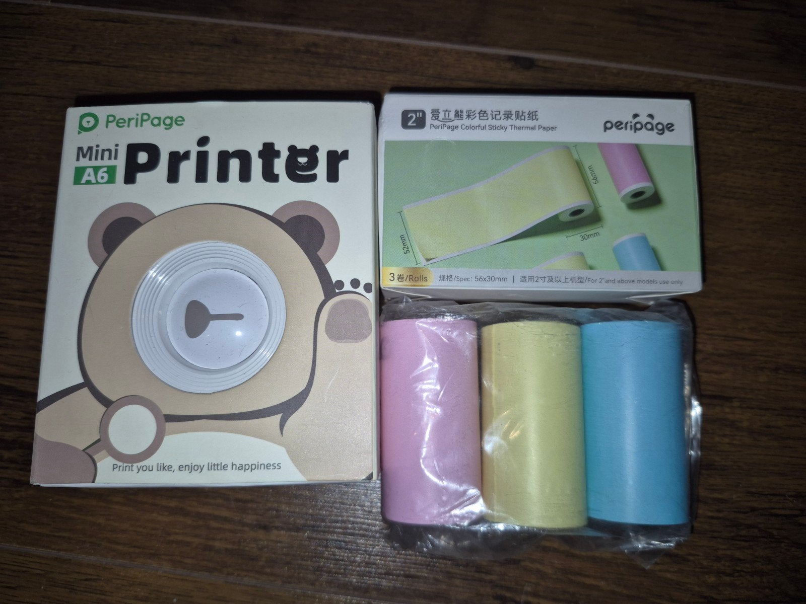 PeriPage Mini Thermische Printer met navulling, Computers en Software, Printers, Zwart-en-wit printen, Printer, Ophalen of Verzenden