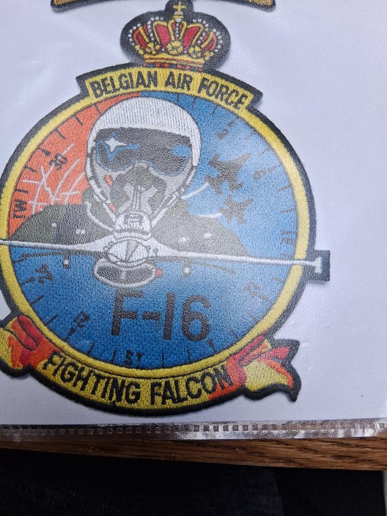 Belgische luchtmacht 1, Ophalen of Verzenden, Luchtmacht, Overige gebieden, Embleem of Badge