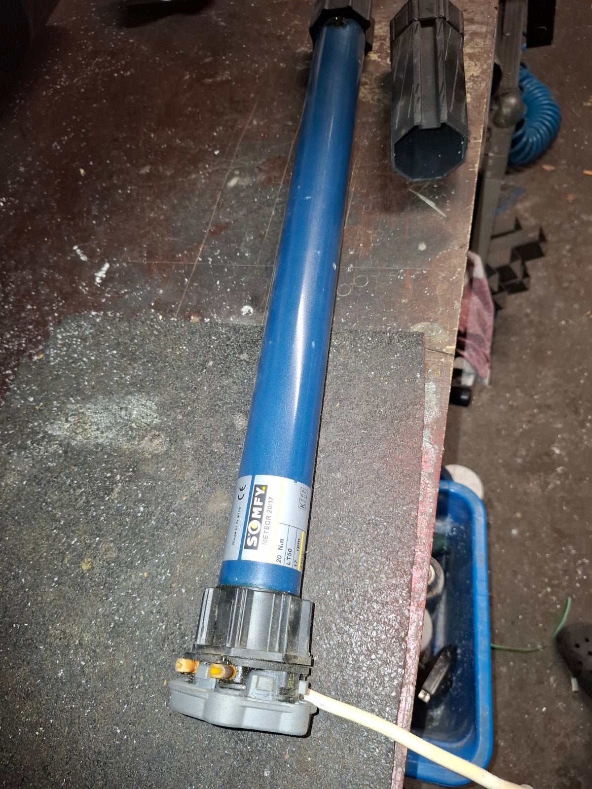 Somfy Meteor 20/17 Rolluikmotor - LT50 Serie, Doe-het-zelf en Verbouw, Ophalen, Gebruikt, Overige kleuren, 200 cm of meer