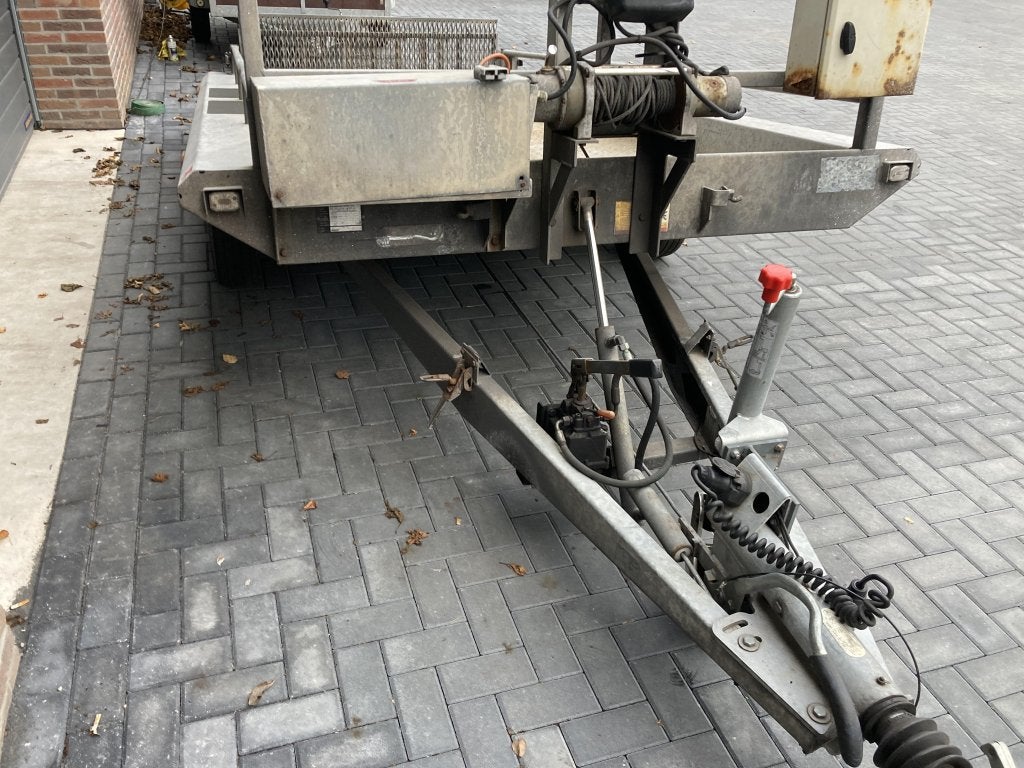 Machinetransporter oprijwagen aanhanger aanhangwagen 3500 kg, Auto diversen, Gebruikt