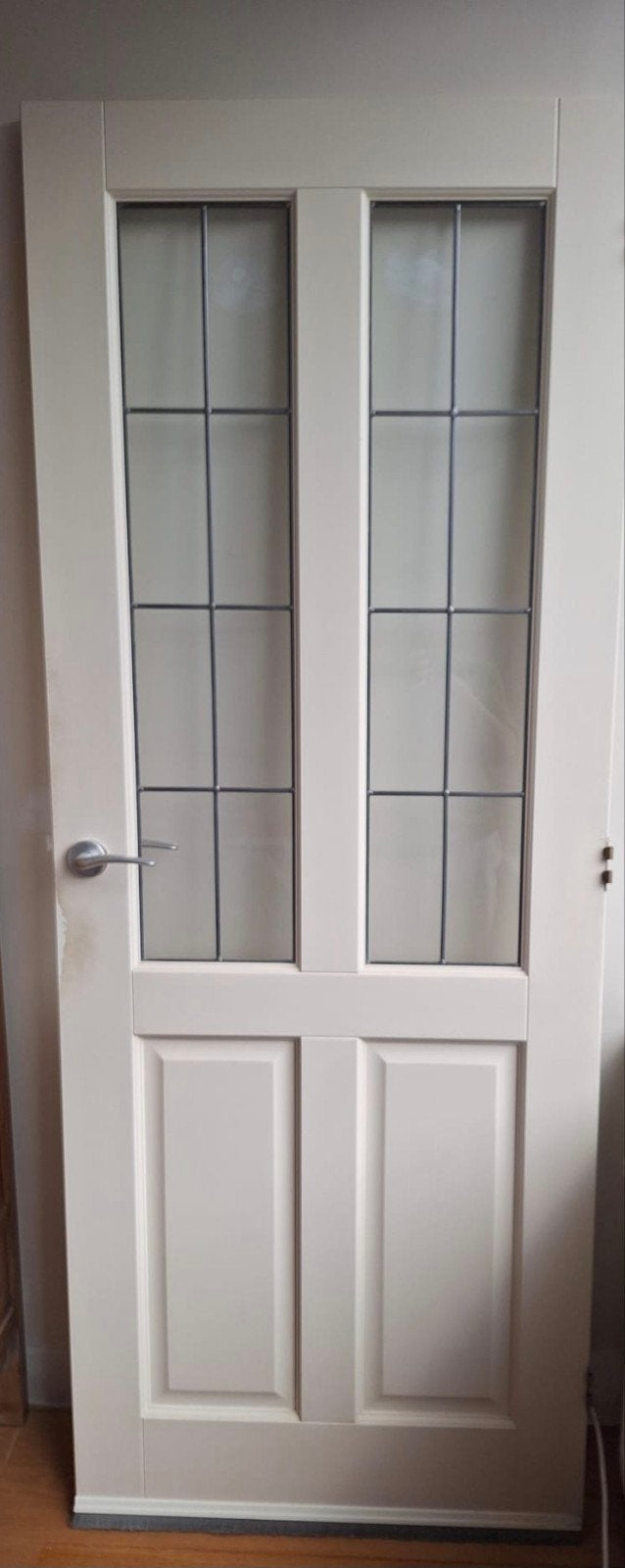 binnendeur, met glas in lood., Ophalen, Gebruikt, Minder dan 80 cm, Binnendeur